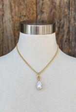 Chan Luu Chan Luu White Pearl 18K GP/SS NG-14379