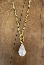 Chan Luu Chan Luu White Pearl 18K GP/SS NG-14379