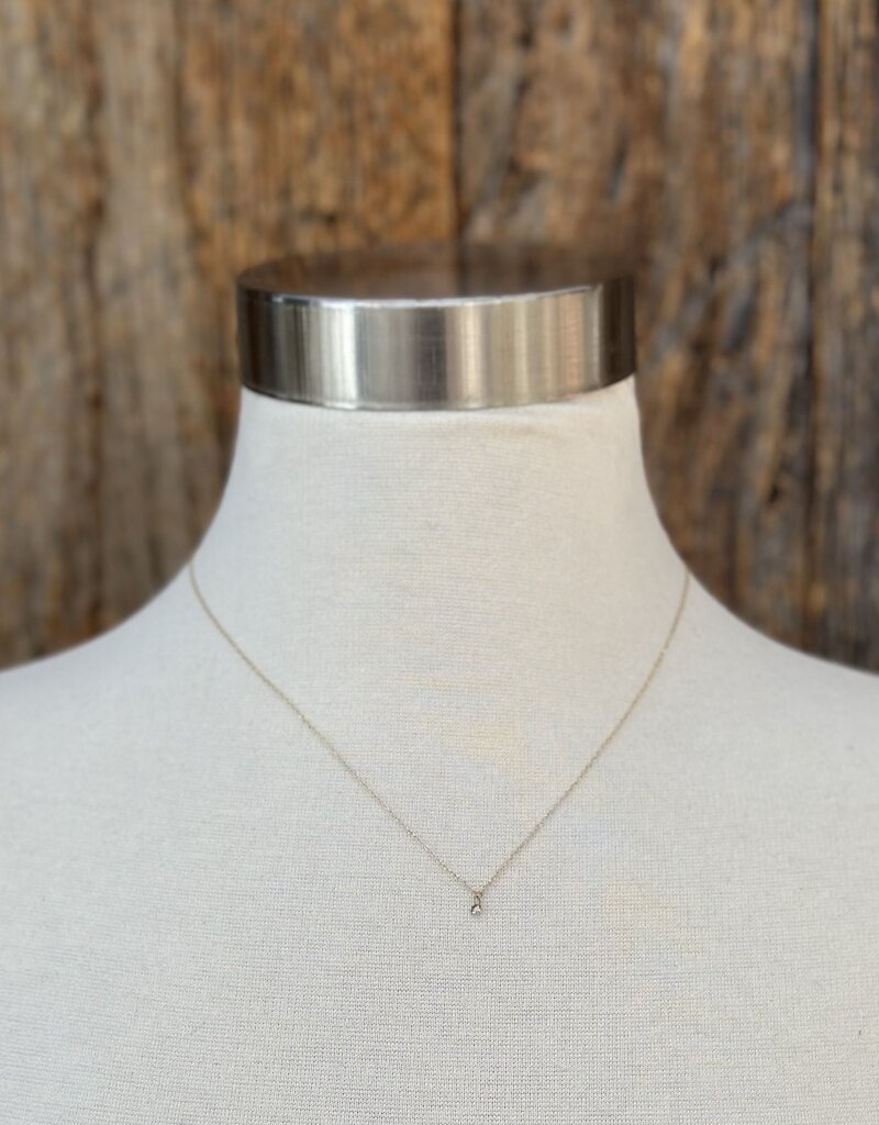 Christy Lea Payne CLP 14K Champagne Diamonds Necklace 16-18"