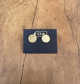 Christy Lea Payne CLP Small Dot Studs Gold