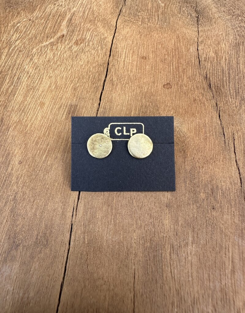 Christy Lea Payne CLP Small Dot Studs Gold