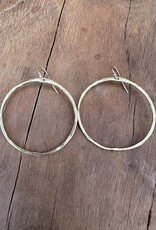 Christy Lea Payne CLP Large Bronze O Earrings