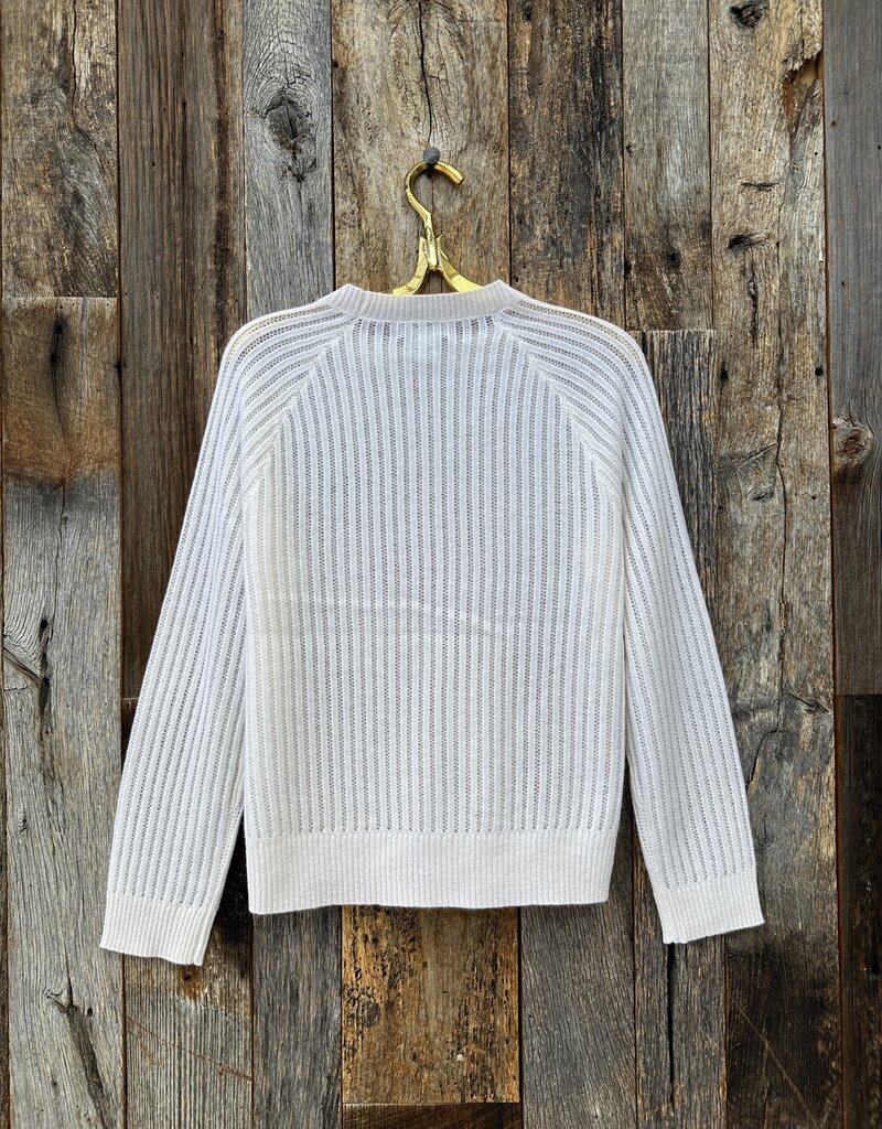 Oats Cashmere Rodin Sweater Ivory Island Farm