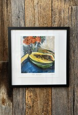 Fanta Watson Hiya Papaya Print 16x16 Frame