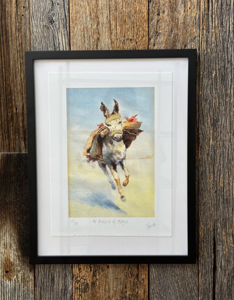 Fanta Watson In Pursuit of Magic Print 14x18 Frame