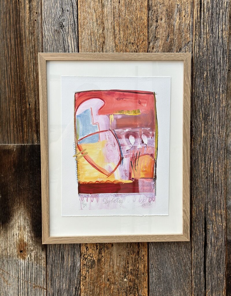 Fanta Watson Slay The Day Print 14x18 Frame