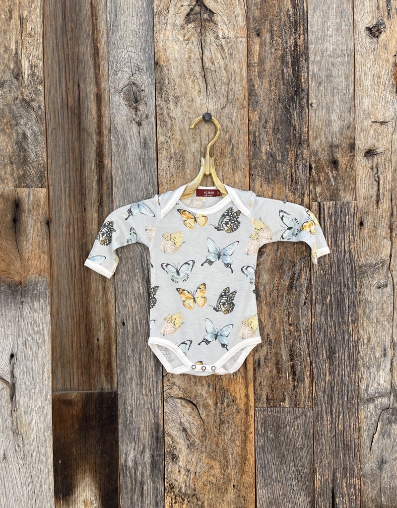 Milkbarn Milkbarn L/S One Piece Butterfly 33117