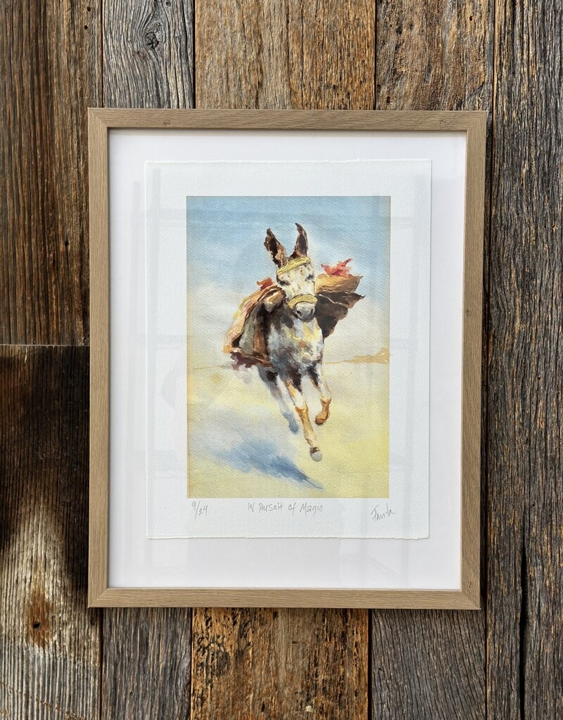 Fanta Watson In Pursuit of Magic Print 14x18 Frame