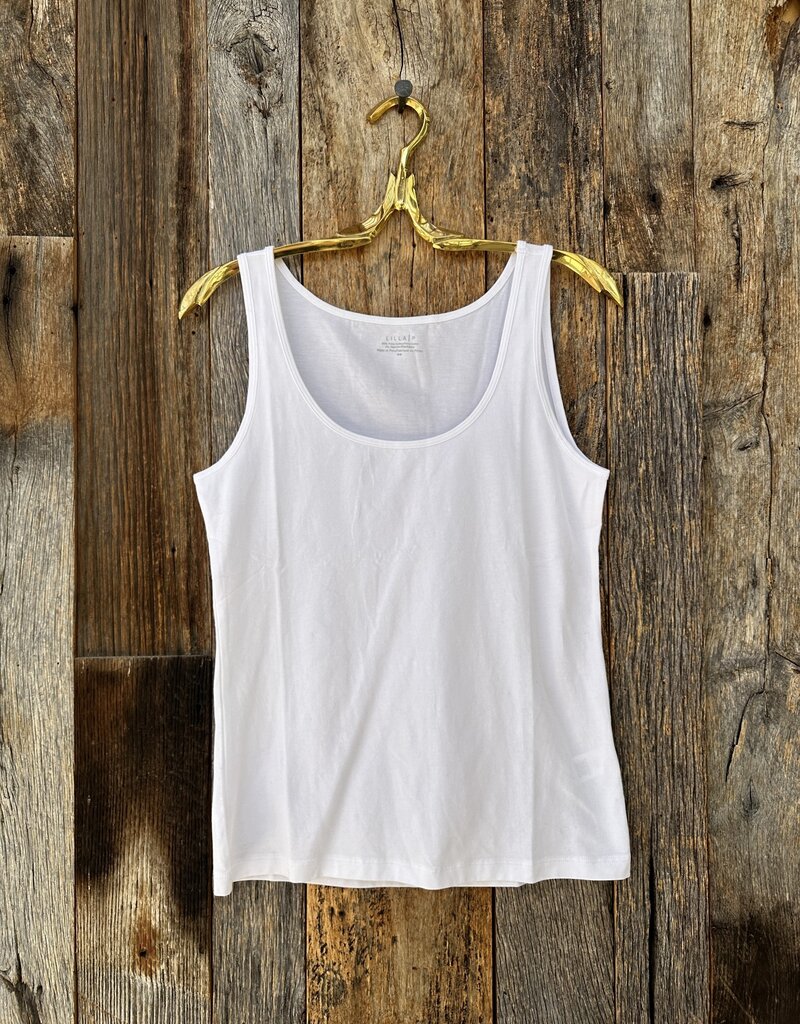 Lilla P Lilla P Scoop Tank PA1113 White