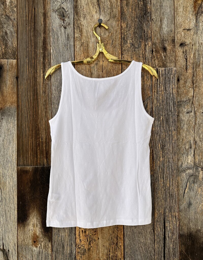 Lilla P Lilla P Scoop Tank PA1113 White