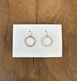 Elizabeth Nicole Elizabeth Nicole Small 14K GF Hoops E01
