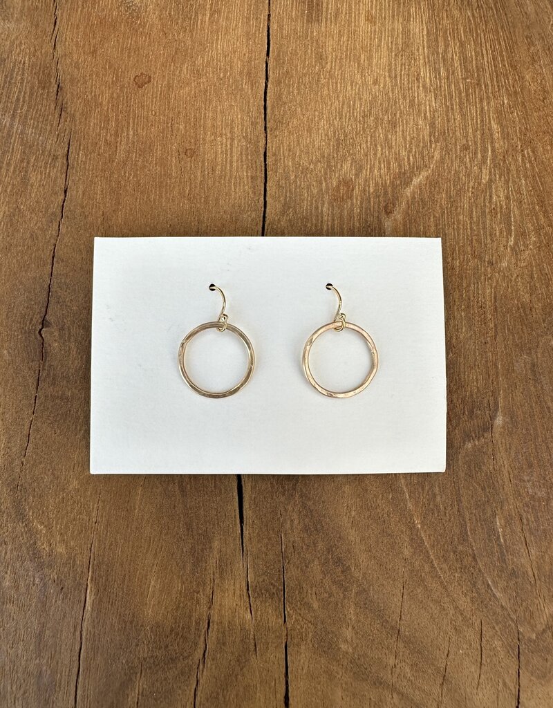 Elizabeth Nicole Elizabeth Nicole Small 14K GF Hoops E01