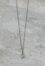 Margaret Solow Margaret Solow Blue Topaz 18K LC-BT/O