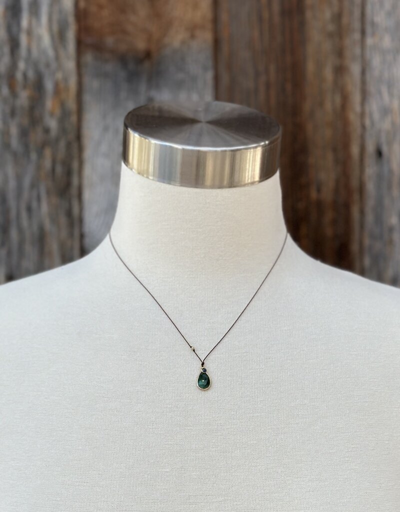 Margaret Solow Margaret Solow Emerald 14K/Sapph 18K HC-EM/SAP