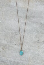 Margaret Solow Margaret Solow Turquoise 14K LC-TURQ/14