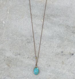 Margaret Solow Margaret Solow Turquoise 14K LC-TURQ/14