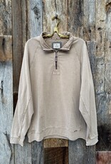 True Grit True Grit 1/4 Zip Raglan Dark Rye