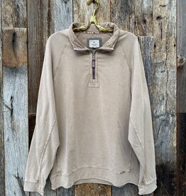 True Grit True Grit 1/4 Zip Raglan Dark Rye