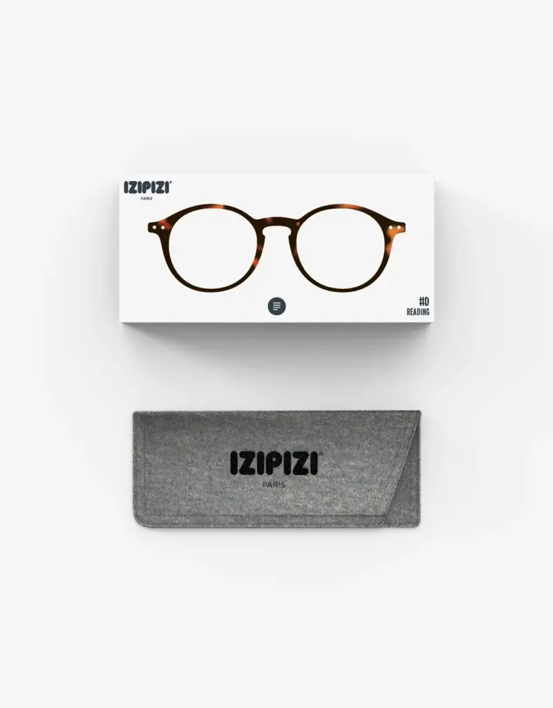Izipizi Izipizi Reading Glasses- D- Tortoise LMSDC02