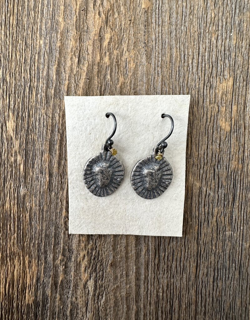 River Song Jewelry River Song Radiant Heart Milagro Earrings OX/SS