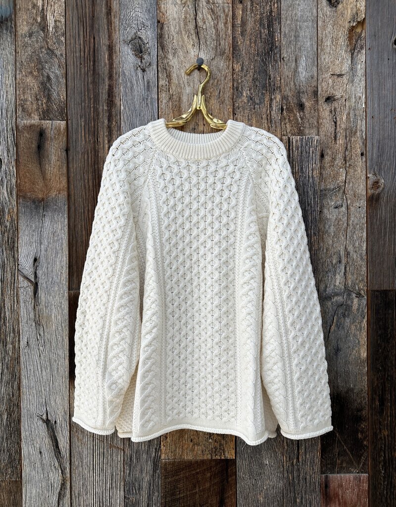 Chan Luu Chan Luu Elin Fisherman Sweater BRH-SW-6502 Pearl OS