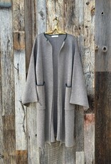 Chan Luu Chan Luu Kerrington Wool Cashmere Coat Brownstone BRH-JK-2202 OS
