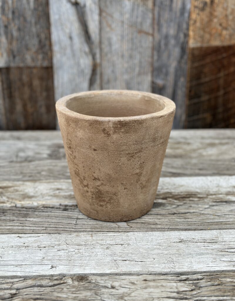 Bidk Home Bidk Home Mini Terracotta Cachepot 6.25" Sandy Terra 481200