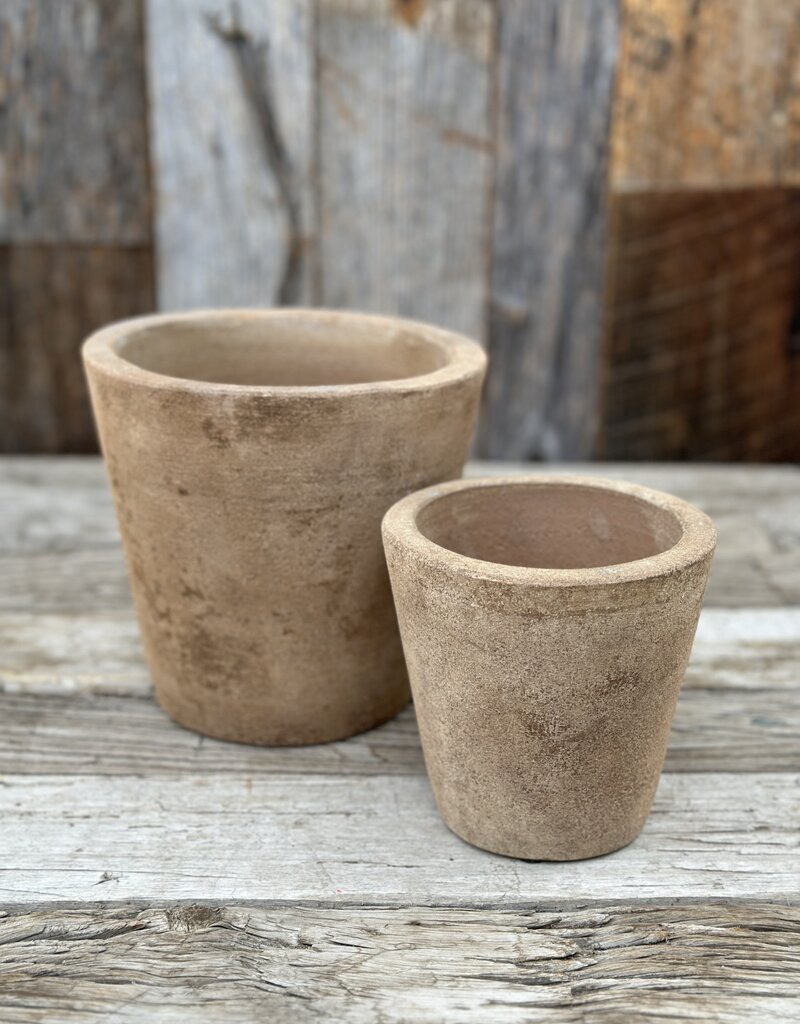 Bidk Home Bidk Home Mini Terracotta Cachepot 6.25" Sandy Terra 481200