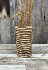 Bidk Home Bidk Home Sm Cane & Bamboo Lantern 10.25" Natural 685051