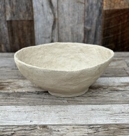 Blue Ocean Traders Paper Mache Oval Bowl Small