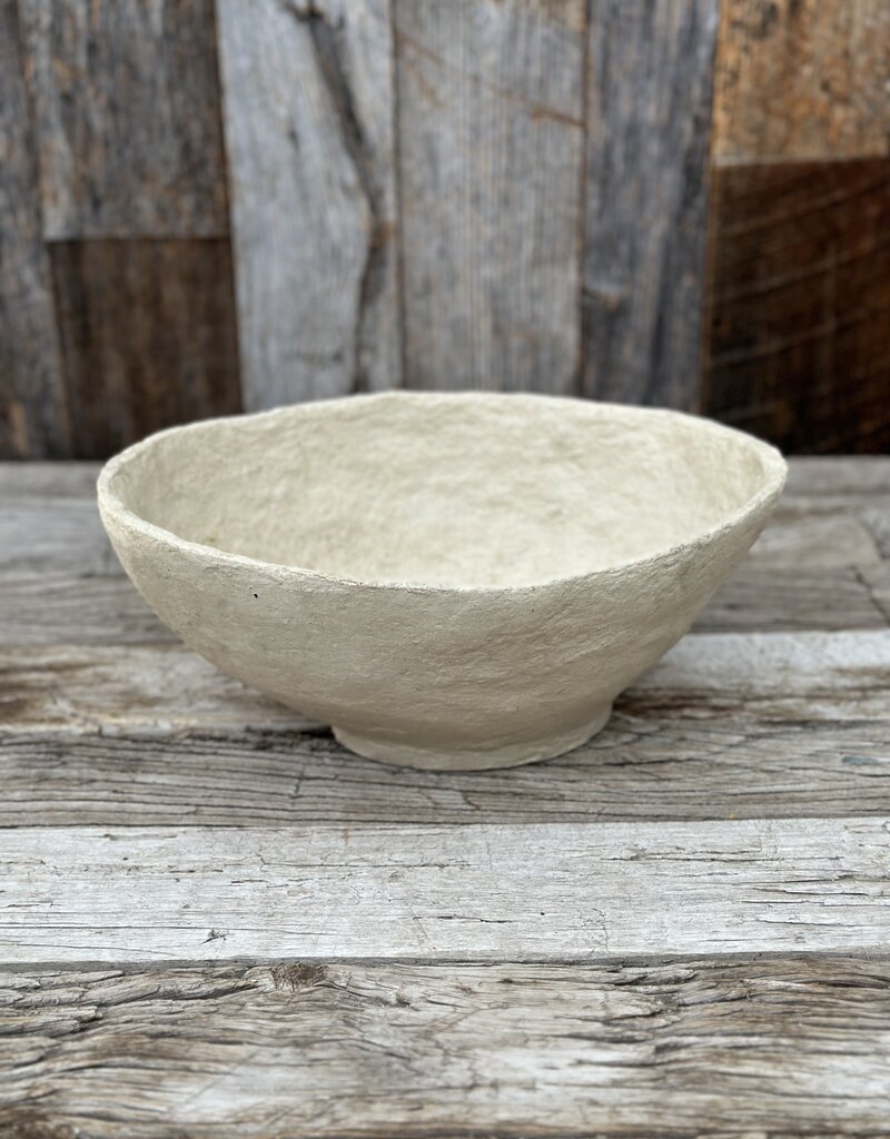 Blue Ocean Traders Paper Mache Oval Bowl Small