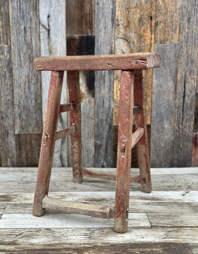 Blue Ocean Traders Vintage Village Stool