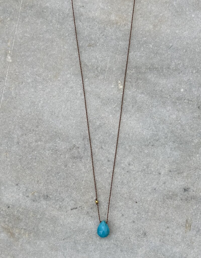 Margaret Solow Margaret Solow Sleeping Beauty Turquoise 18K ZGX-SBT*