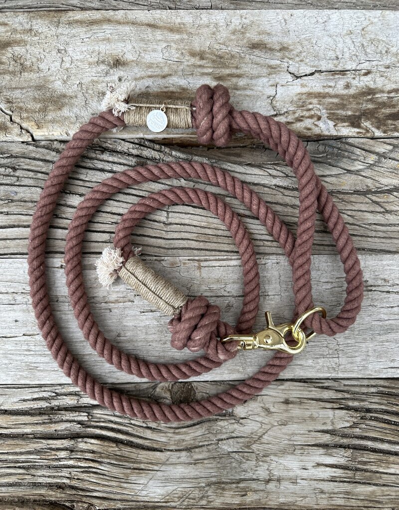 Furlou Furlou Rope Leash Hot Chocolate
