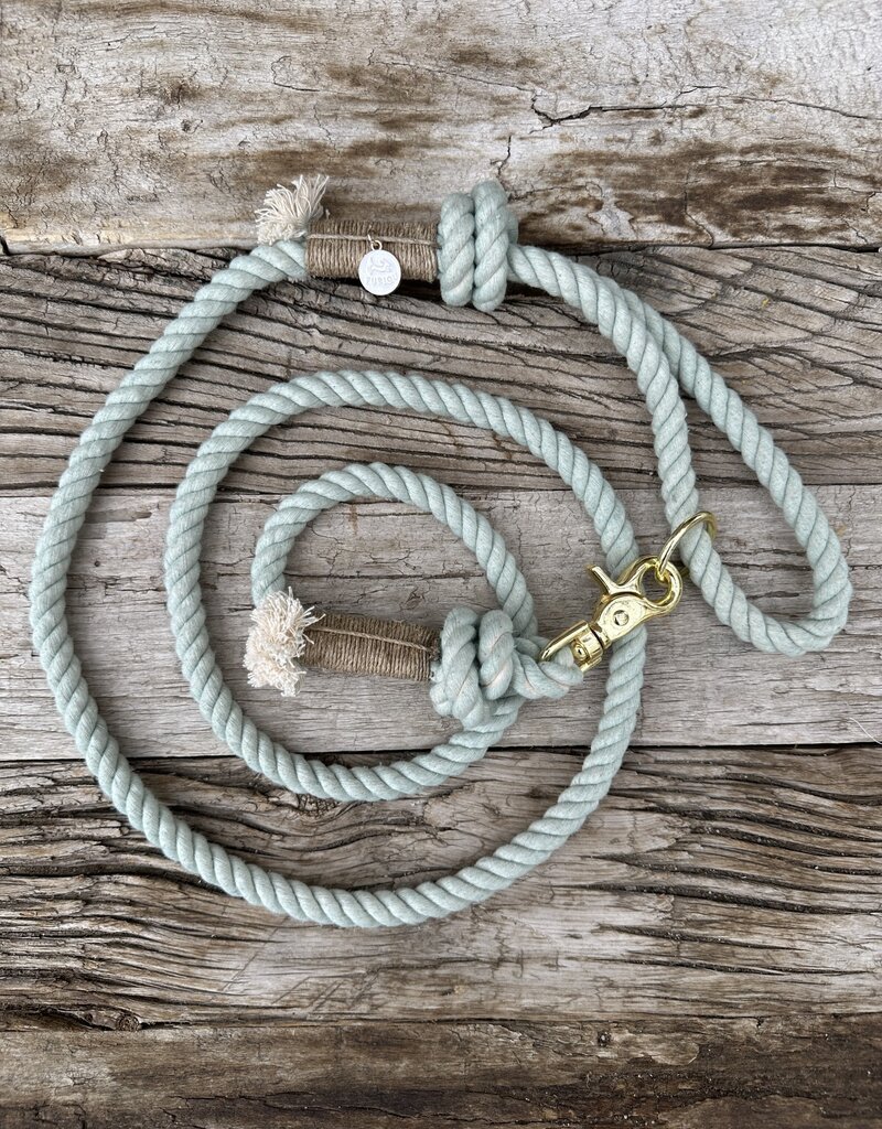 Furlou Furlou Rope Leash Teal Gem