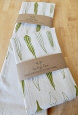 The High Fiber The High Fiber Cotton Kitchen Tea Towel Okra