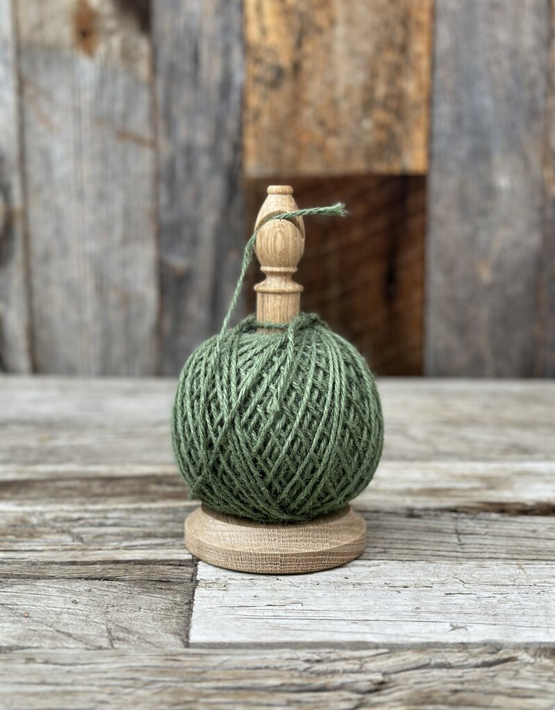 Earth & Nest Earth & Nest Twine Stand with Cutter, Jute Twine, Oak