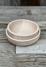 Earth & Nest Earth & Nest Wooden Bowl 7.0"x1.5"