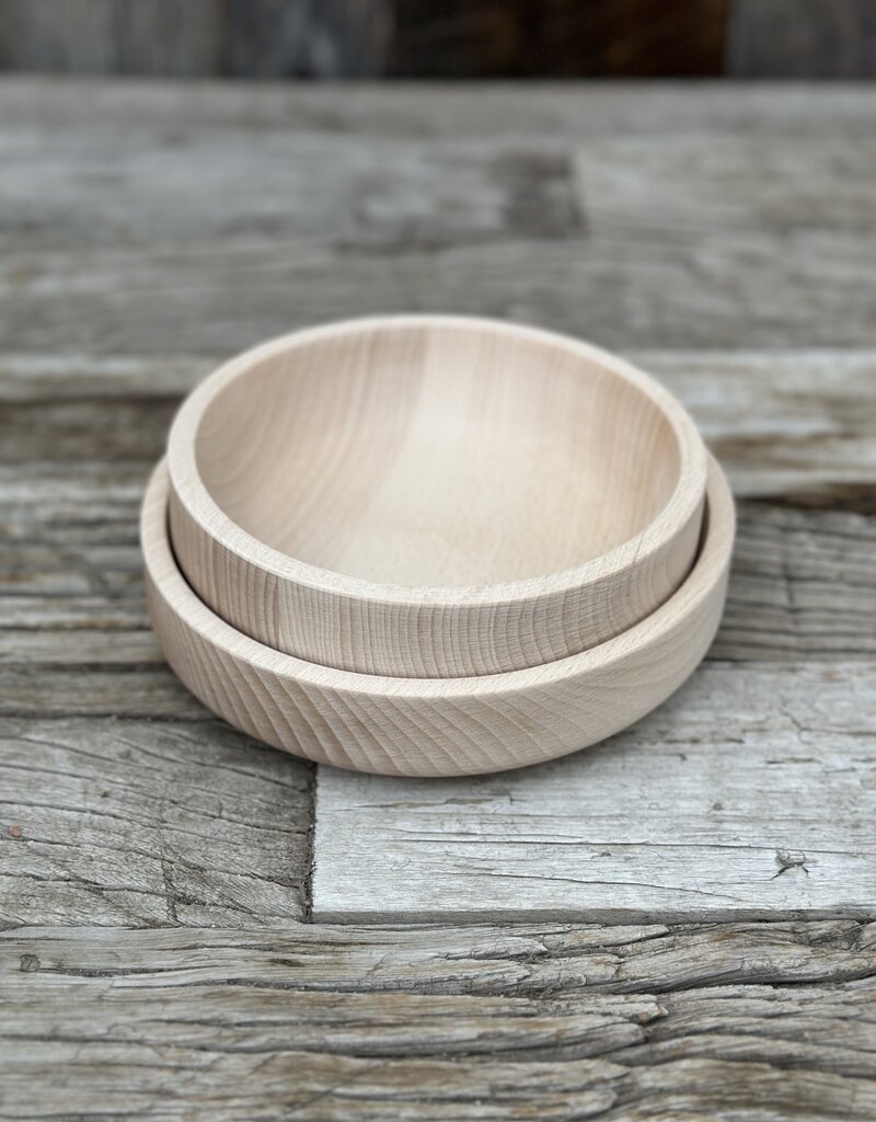 Earth & Nest Earth & Nest Wooden Bowl 7.0"x1.5"