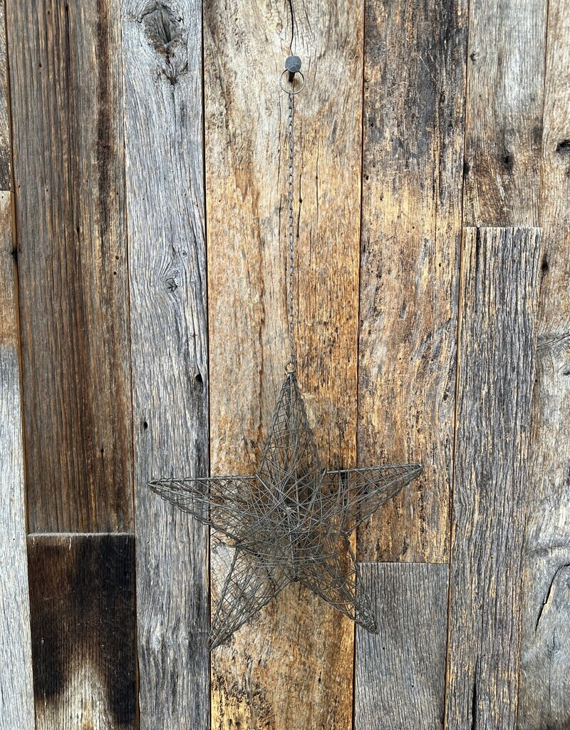 Homart Wire Star Rust Large
