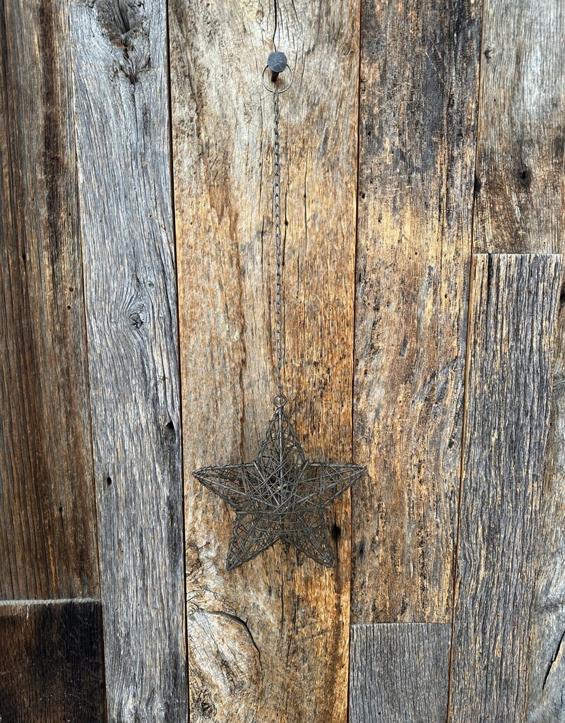 Homart Wire Star Rust Small