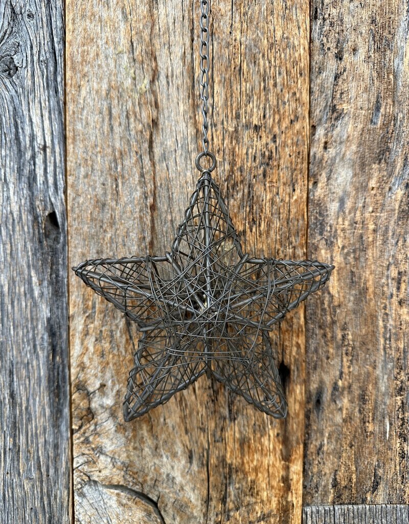 Homart Wire Star Rust Small