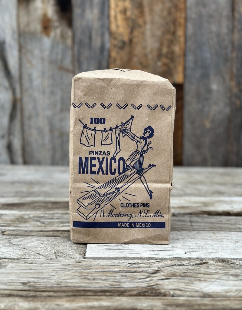 Utilitario Mexicano Utilitario Mexicano Wooden Pins Bag