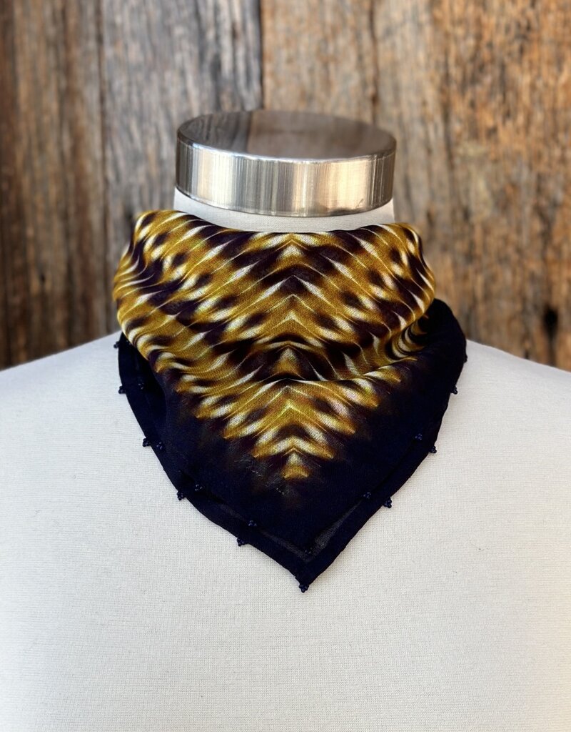 Chan Luu Chan Luu Bandana-DF-SC-182 Yellow Tie Dye