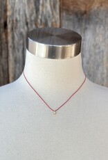 Chan Luu Chan Luu Este Diamond Necklace Red NGF-15236
