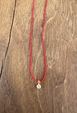 Chan Luu Chan Luu Este Diamond Necklace Red NGF-15236