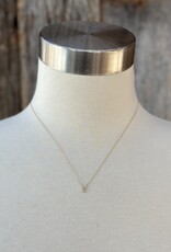 Chan Luu Chan Luu 'E' 14k Gold and White Diamond Initial Necklace NGF14-13723