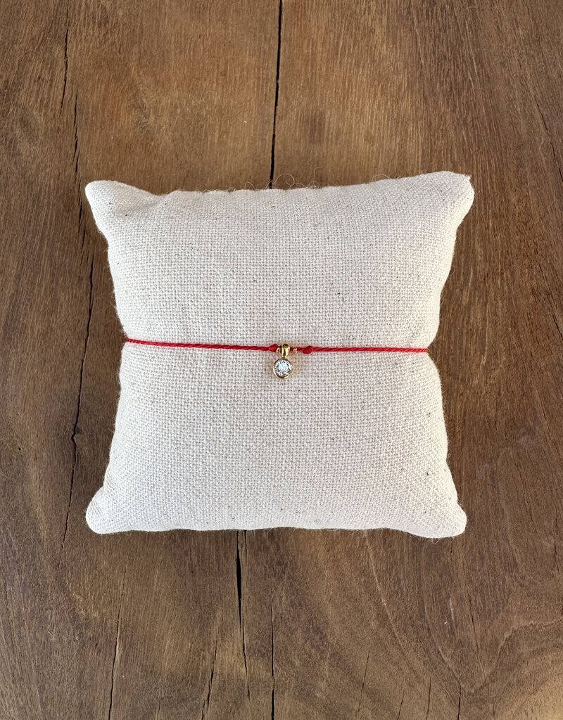 Chan Luu Chan Luu Este Diamond Bracelet Red BGF-6321