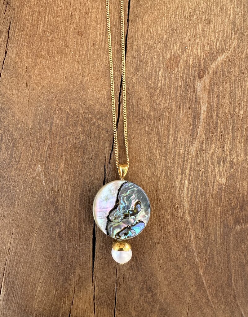 Chan Luu Chan Luu Damaris Necklace Abalone Mix NG-15238