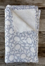 By The Sea Organics By The Sea Organics Organic Cotton Beach Towel 75"x48" Blue Flower